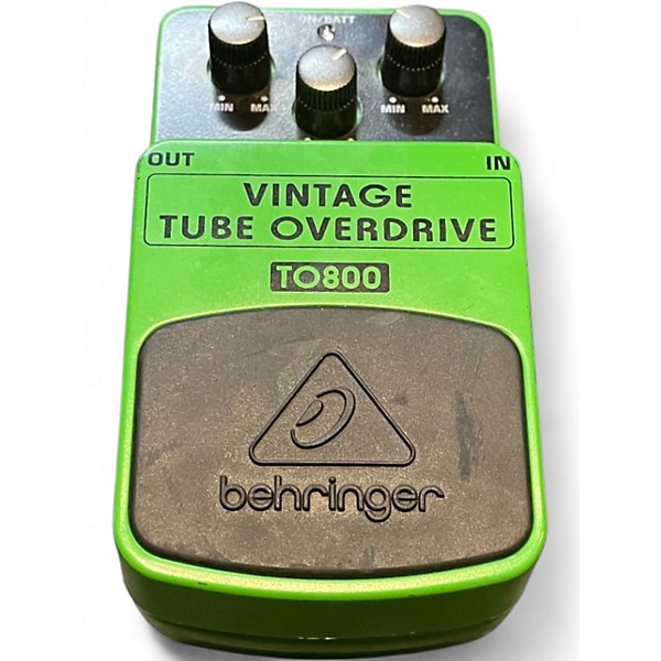 Used Behringer TO800 Vintage Tube Overdrive Effect Pedal