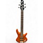 Used Ibanez GSR205 5 String Metallic Orange Electric Bass Guitar thumbnail