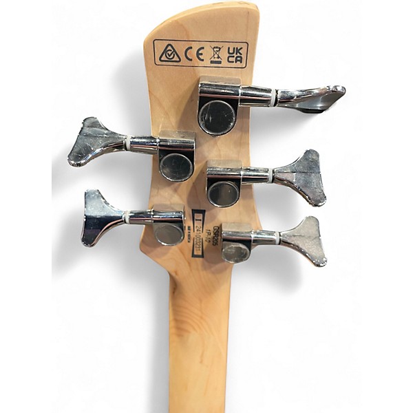 Used Ibanez GSR205 5 String Metallic Orange Electric Bass Guitar