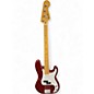 Used Fender Standard Precision Bass Red Electric Bass Guitar thumbnail