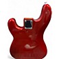 Used Fender Standard Precision Bass Red Electric Bass Guitar
