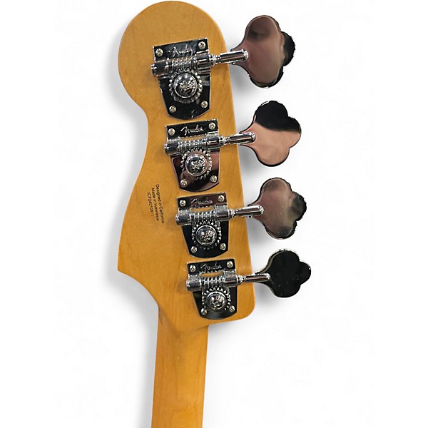 Used Fender Standard Precision Bass Red Electric Bass Guitar