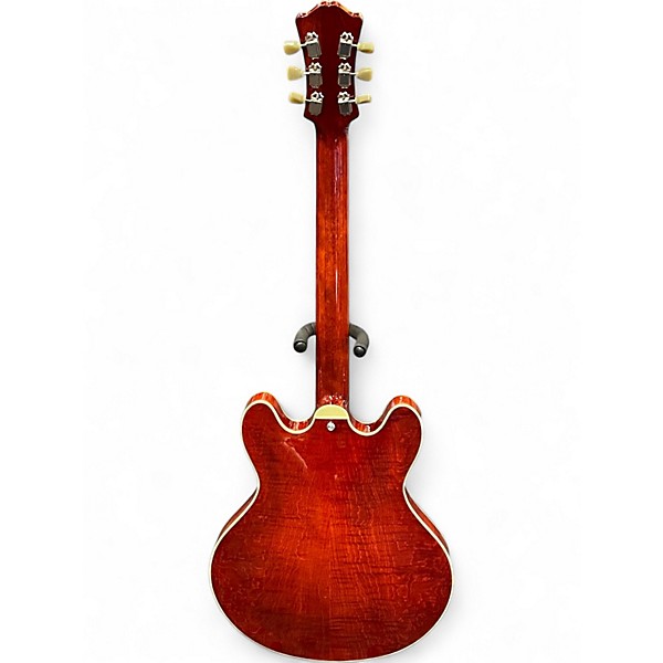 Used Eastman t486 Cherry Hollow Body Electric Guitar