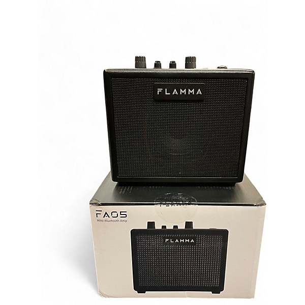 Used Flamma FA05 Mini Bluetooth Amp Battery Powered Amp