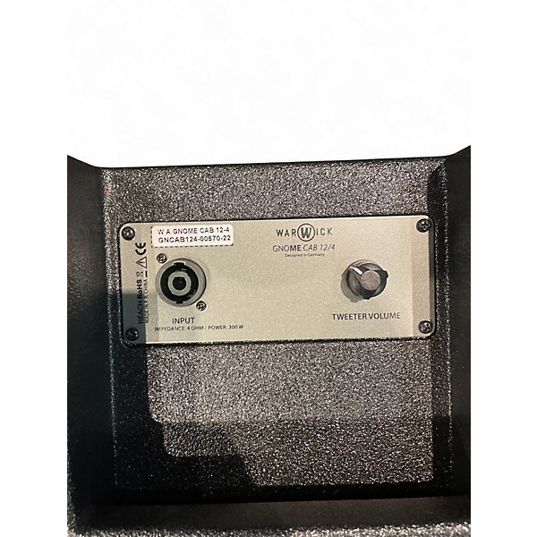Used Warwick 12/4 CAB Bass Cabinet