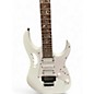 Used 2020s Ibanez JEMJR WHITE Solid Body Electric Guitar