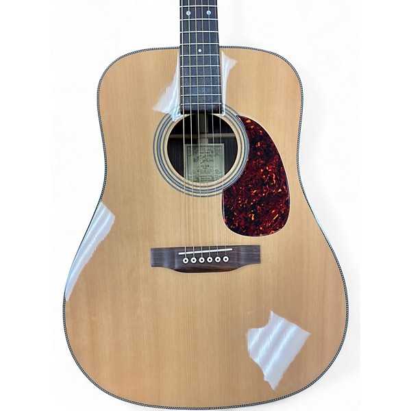 Used Recording King RD328 Natural Acoustic Guitar