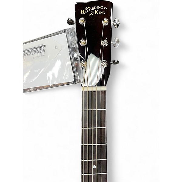 Used Recording King RD328 Natural Acoustic Guitar
