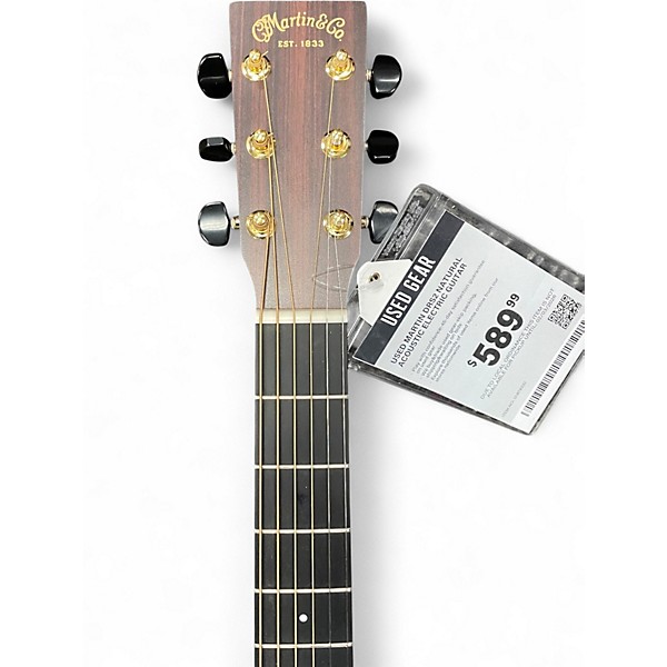 Used Martin DRS2 Natural Acoustic Electric Guitar