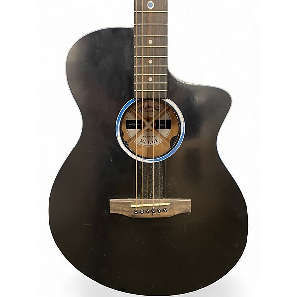 Used Martin SCE Black Acoustic Electric Guitar
