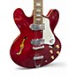 Used 2005 Epiphone Casino Wine Red Hollow Body Electric Guitar