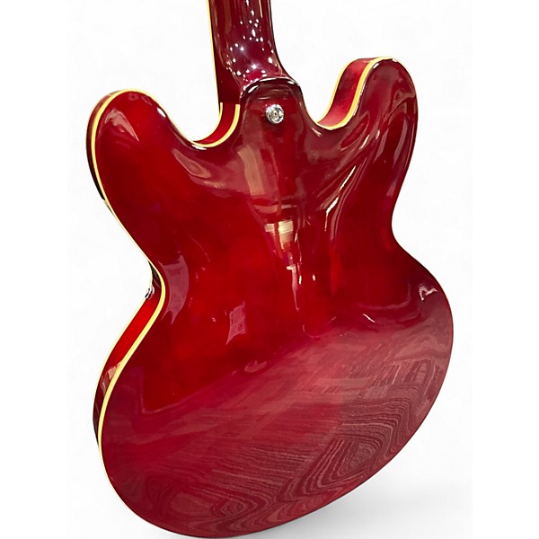 Used 2005 Epiphone Casino Wine Red Hollow Body Electric Guitar