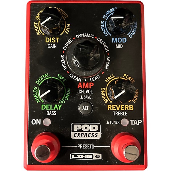 Used Line 6 POD EXPRESS Effect Processor