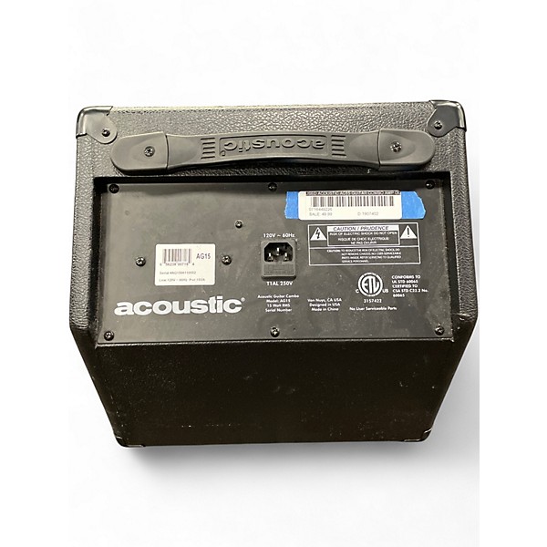 Used Acoustic AG15 Guitar Combo Amp Guitar Combo Amp