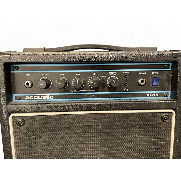 Used Acoustic AG15 Guitar Combo Amp Guitar Combo Amp