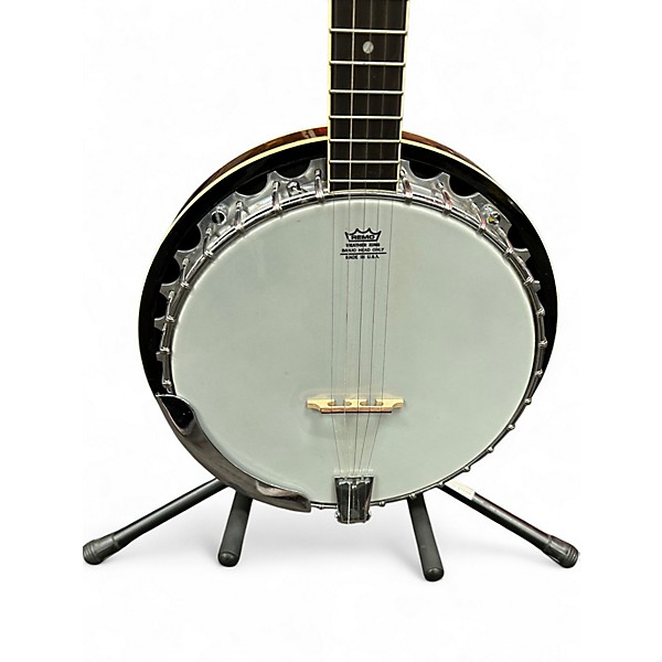 Used Washburn B9 5 String Natural Banjo