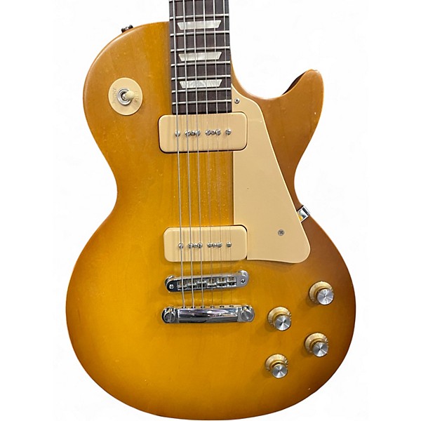 Used Gibson 1960S Tribute Les Paul Studio Honey Blonde Solid Body Electric Guitar