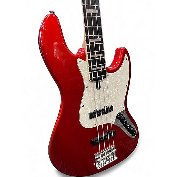 Used Marcus Miller v7 Sire Sparkle Red Electric Bass Guitar