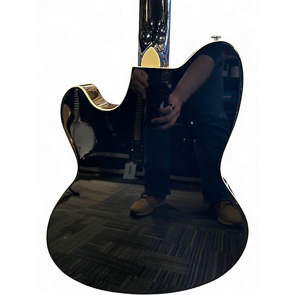 Used Ibanez TCY10E Talman Black Acoustic Electric Guitar