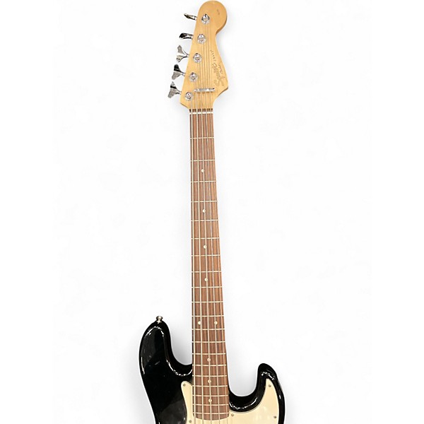 Used Squier Affinity Jazz Bass V 5 String Black Electric Bass Guitar
