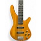 Used Glarry 5 STRING Natural Electric Bass Guitar