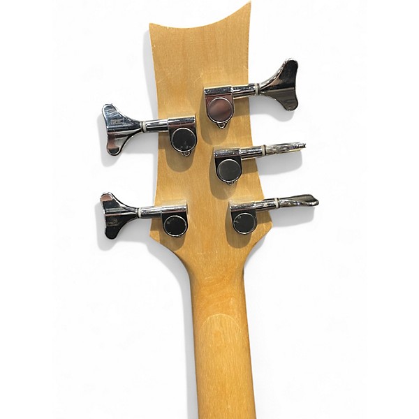 Used Glarry 5 STRING Natural Electric Bass Guitar