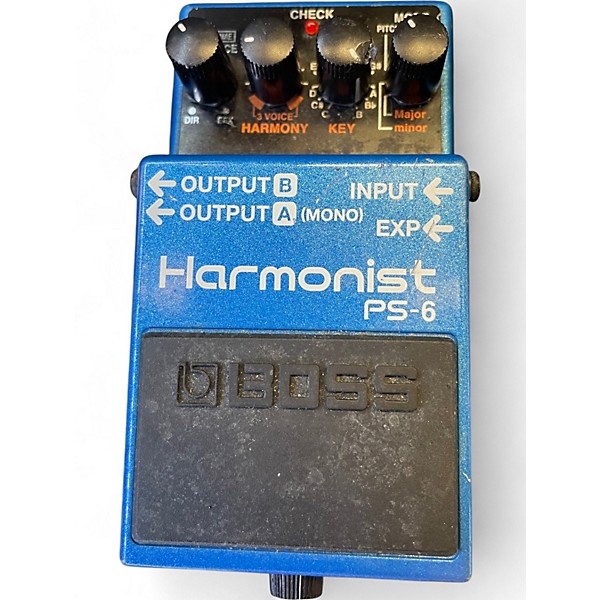 Used BOSS PS6 Harmonist Effect Pedal