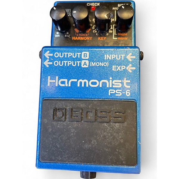 Used BOSS PS6 Harmonist Effect Pedal