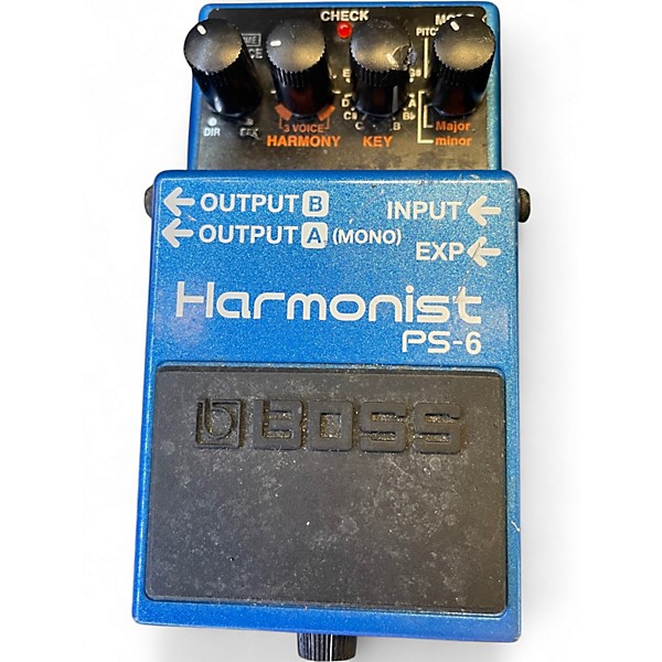 Used BOSS PS6 Harmonist Effect Pedal