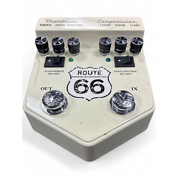 Used Visual Sound V2RT66 V2 Route 66 Overdrive Compressor Effect Processor