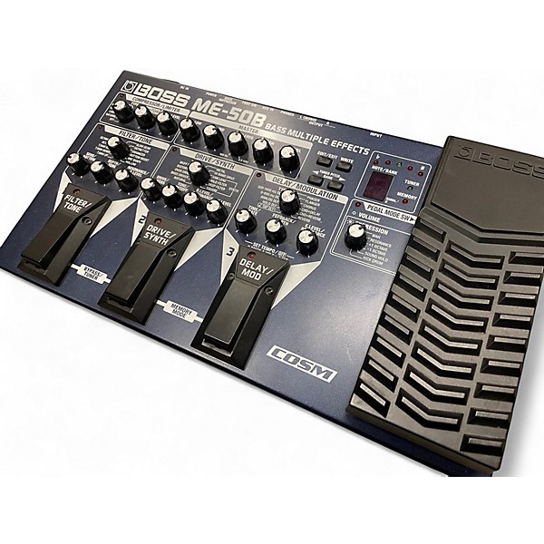 Used BOSS ME50B Bass Multi Bass Effect Pedal