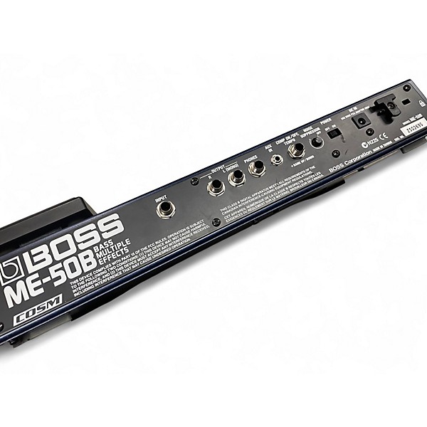 Used BOSS ME50B Bass Multi Bass Effect Pedal