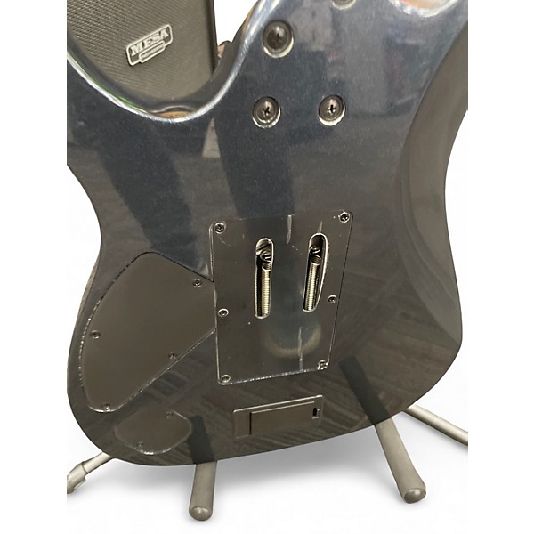 Used Ibanez RGR6BSP IRON PEWTER Solid Body Electric Guitar