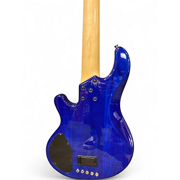Used Lakland 55-02 Skyline Series 5 String BLUE Electric Bass Guitar