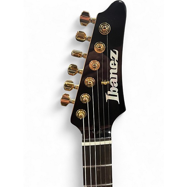 Used Ibanez AZ26P1 Black and Gold Solid Body Electric Guitar
