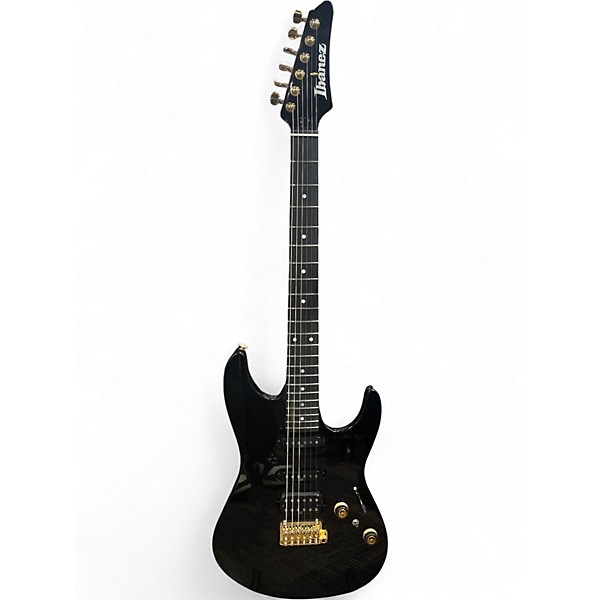 Used Ibanez AZ26P1 Black and Gold Solid Body Electric Guitar
