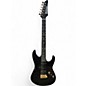 Used Ibanez AZ26P1 Black and Gold Solid Body Electric Guitar