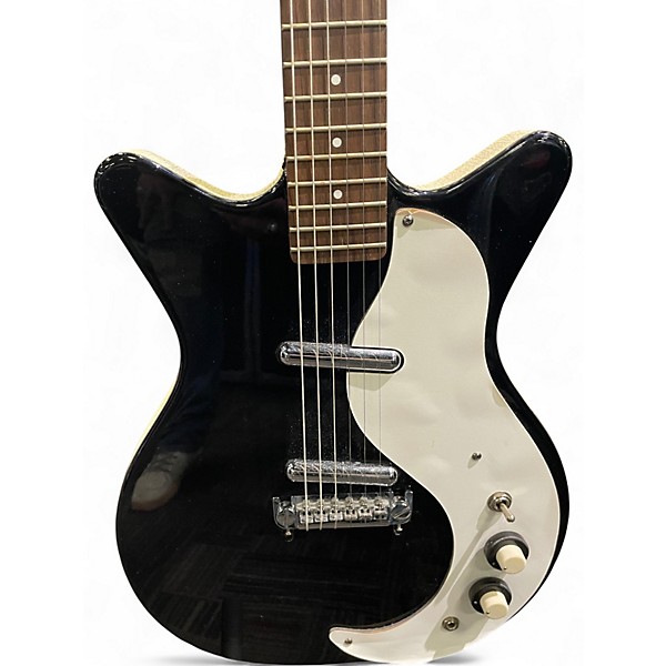 Used Danelectro Stock '59 Black Solid Body Electric Guitar