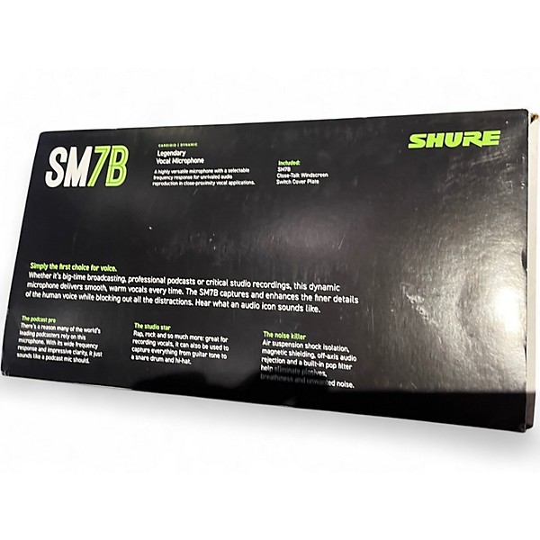 Used Shure SM7B Dynamic Microphone