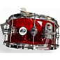 Used DW 14X6.5 Design Series Acrylic Snare Red Drum