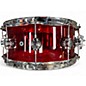 Used DW 14X6.5 Design Series Acrylic Snare Red Drum