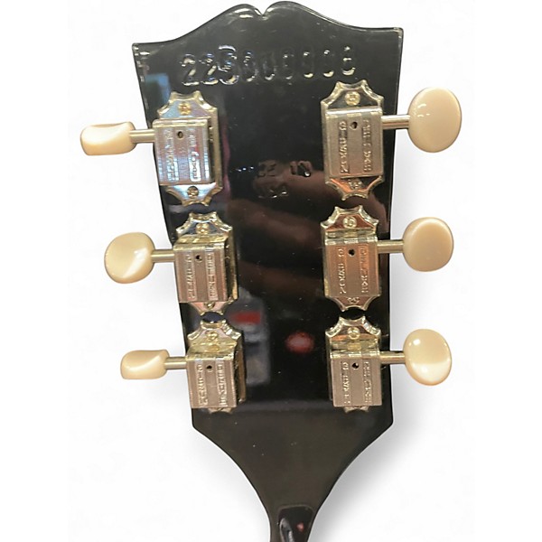 Used Gibson BILLIE JOE ARMSTRONG LES PAUL JUNIOR Black Solid Body Electric Guitar