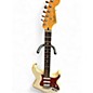 Used Fender MEXICAN STRATOCASTER Antique White Solid Body Electric Guitar