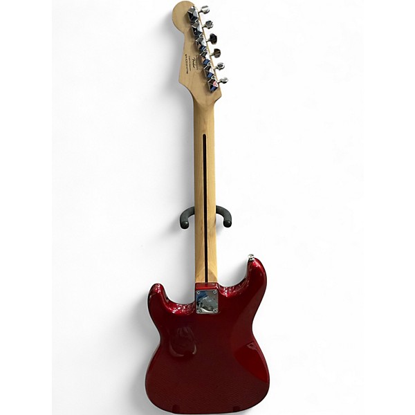 Used Squier Bullet Stratocaster HH Red Solid Body Electric Guitar