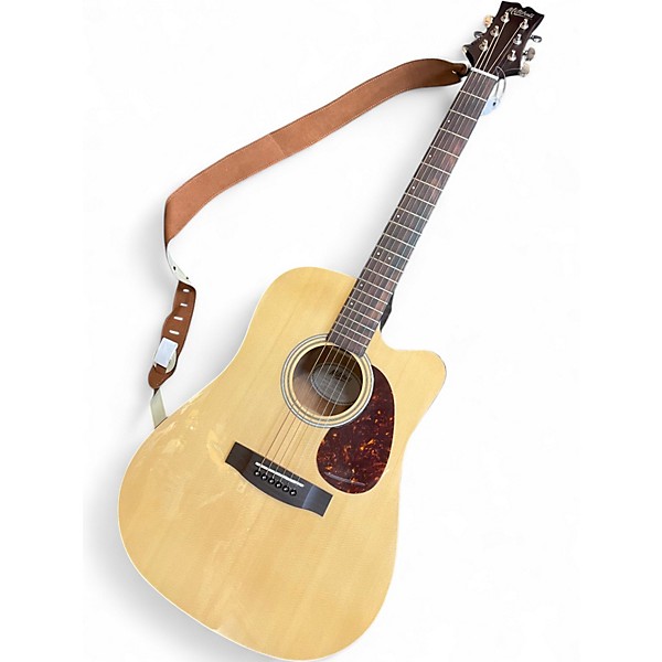 Used Mitchell T311CE Natural Acoustic Guitar