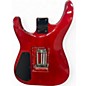Used Jackson JS34Q Dinky Trans Red Solid Body Electric Guitar