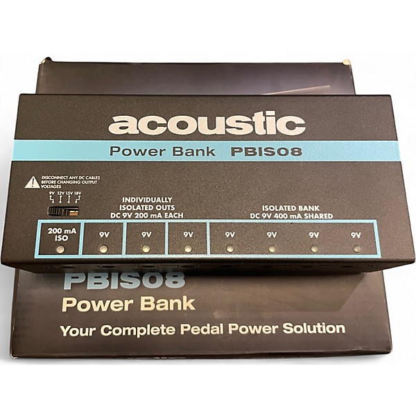 Used Acoustic PBISO8 Power Supply