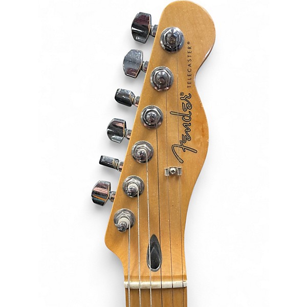 Used Fender Player Telecaster Black Solid Body Electric Guitar