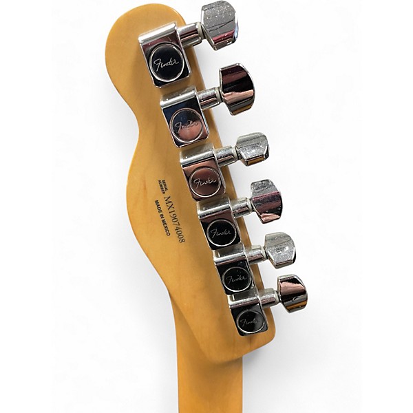 Used Fender Player Telecaster Black Solid Body Electric Guitar