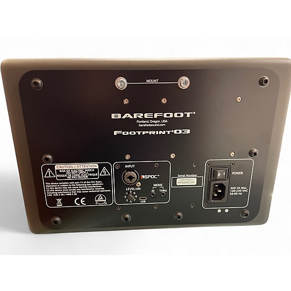 Used Barefoot Sound FOOTPRINT 03 (PAIR) Powered Monitor